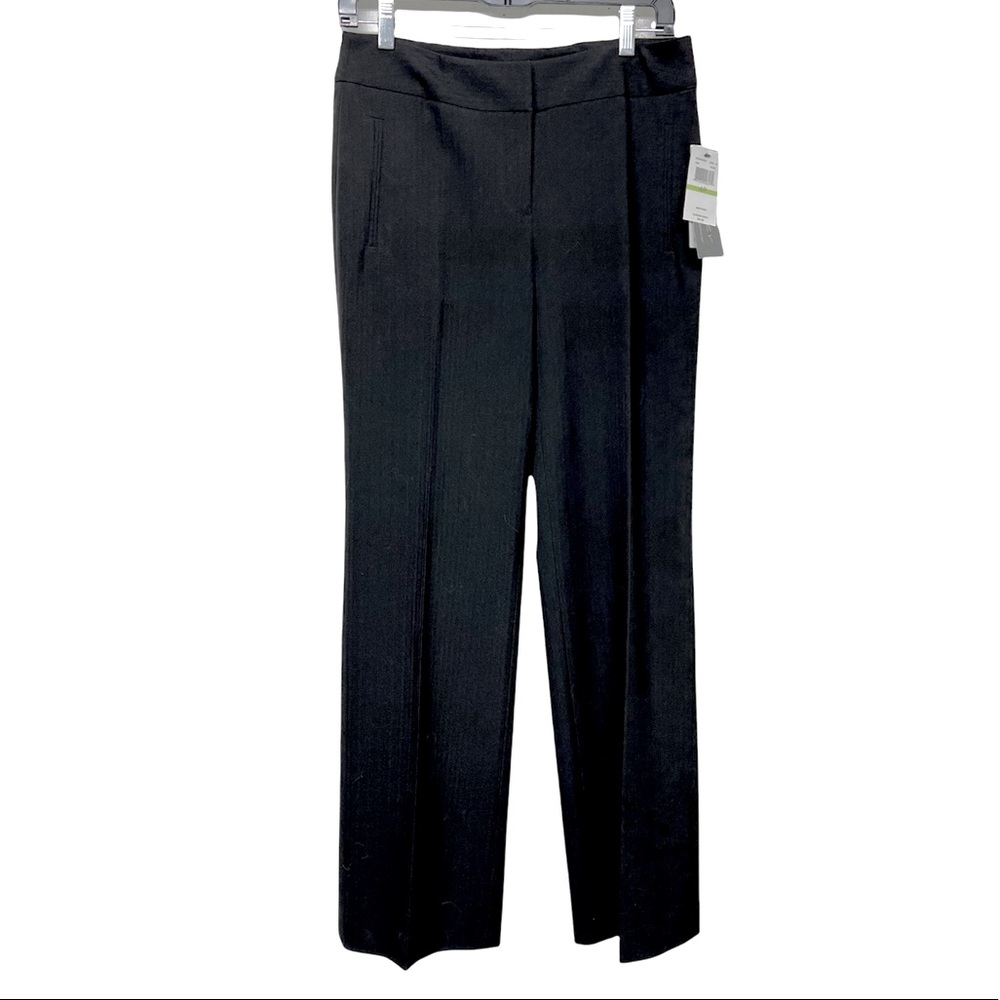 ATELIER Luxe Stretch Black Dress Pants Size 4P - Picture 2 of 7